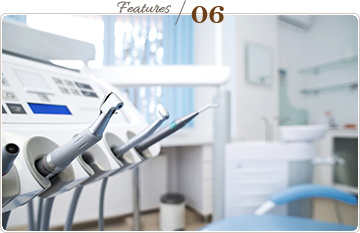 充実した設備と快適な治療環境